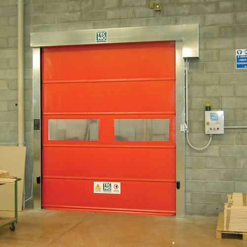 Roll-Rollladen - Speed Roll “4S” - Tecnoindustriale s.r.l. - galvanisiertem Stahl / isoliert