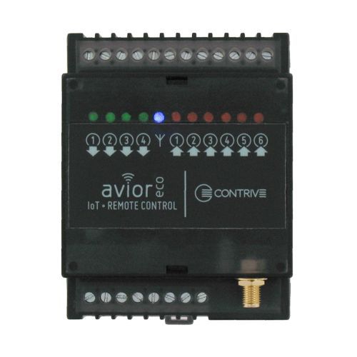 Programmierbare Steuerung / DIN-Schiene - AviorEco  - Contrive - Analogeingänge / Digitaleingang / 4 E