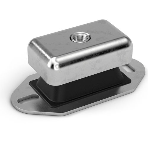 Maschinenfuß - SFM-52010 - ACE Stoßdämpfer GmbH - Neopren / galvanisiertem Stahl / aus verzinktem Stahl