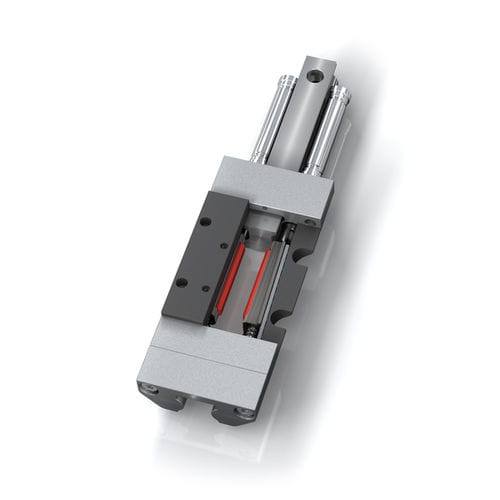Pneumatisches Klemmelement - LZ-P series - ACE Stoßdämpfer GmbH - mechanisch / Schienen / für Linearführung