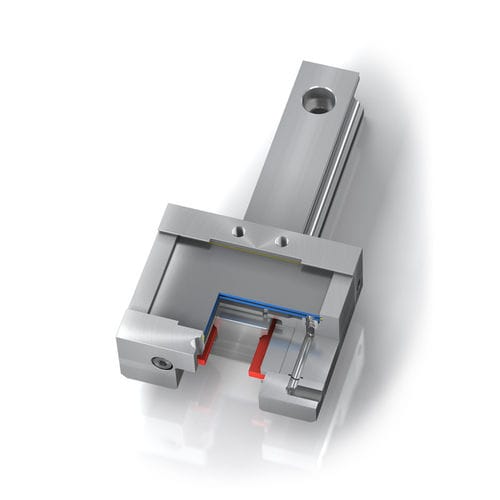 Pneumatisches Klemmelement - SLK series - ACE Stoßdämpfer GmbH - mechanisch / Schienen / für Linearführung