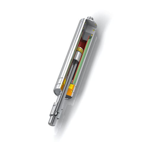 Edelstahl-Gasfeder - GZ-28 series - ACE Stoßdämpfer GmbH - für industrielle Nutzung / Traktion