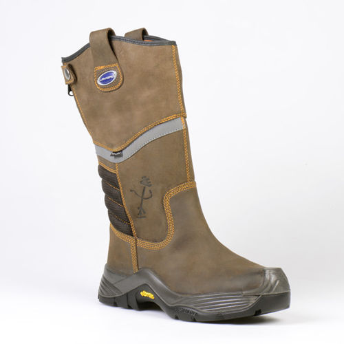Sicherheitsstiefel für Forstarbeiten - Thor - ICC - Indústria e Comércio de Calçado, S.A. - mechanischer Schutz / Leder / Gummi