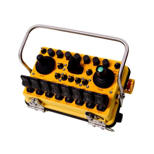 Funkfernsteuerung - GR - Hetronic, Inc. - mit Knöpfen / Joystick / Kippschalter