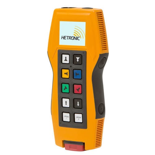 Funkfernsteuerung - ERGO 120 MFSHL - Hetronic, Inc. - mit Knöpfen / Industrie / für Laufkran
