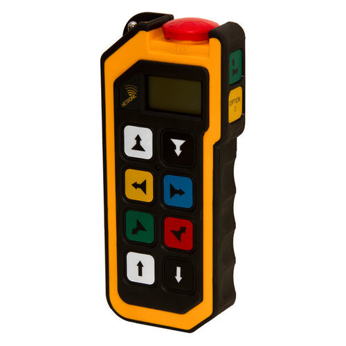 Drahtlose Fernbedienung - ERGO F - Hetronic, Inc. - mit Knöpfen / Industrie / mit 8 Tasten