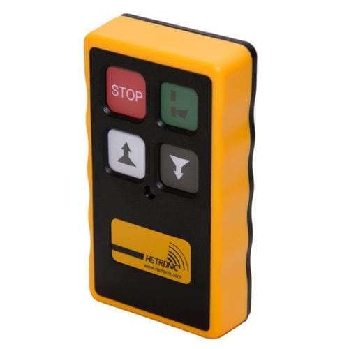 Funkfernsteuerung - POCKET MFSHL V1 - Hetronic, Inc. - mit Knöpfen / für LKW / für Laufkran