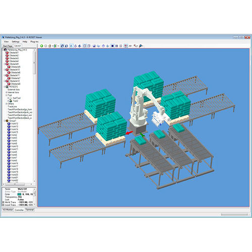 Palettiersoftware - K-SPARC - Kawasaki Robotics GmbH - Schnittstellen / Steuerung / für Roboter