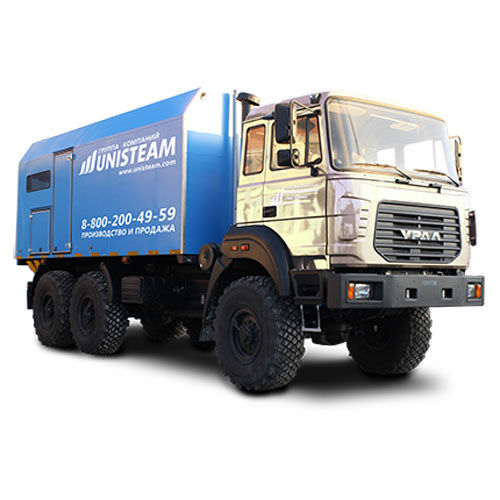 Heizöl-Dampfgenerator - PPUA 2500/160 series - UNISTEAM Business Group - mobil / LKW-montiert