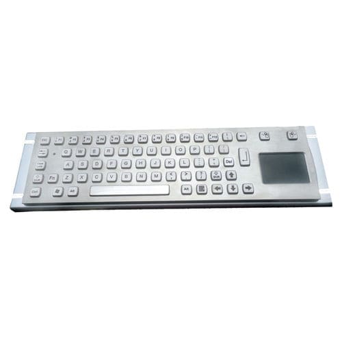 Rack-Tastatur - LP 3307 TP - LINEPRO CONTROLS PVT.LTD - mit mechanischen Tasten / 2 Maustasten / 64 Tasten