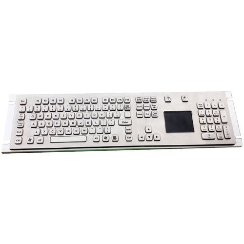 Einbaufähige Tastatur - LP 3387 TP - LINEPRO CONTROLS PVT.LTD - Rack / mit mechanischen Tasten / 2 Maustasten