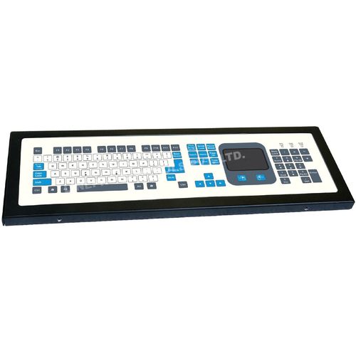 Einbaufähige Tastatur - LP 2443 - LINEPRO CONTROLS PVT.LTD - auf Einschub / mit mechanischen Tasten / Membran