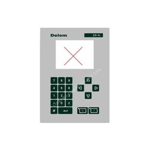 Einbaufähige Tastatur - Delem DA-41 - LINEPRO CONTROLS PVT.LTD - kapazitiv / Membran / Industrie