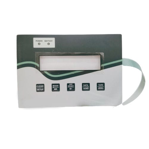 Nummernblock / 5 Tasten - LINEPRO CONTROLS PVT.LTD - einbaufähig / Membran / nach Maß