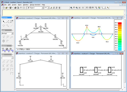 Projektentwicklungssoftware - 1•2•Build - BuildSoft - für Gebäude / für den Metallbau / 2D