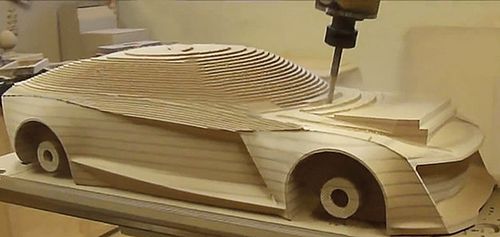 CNC-Fräsmaschine / 6-Achsen - MaviJet - universell / für Holz / Portaltyp