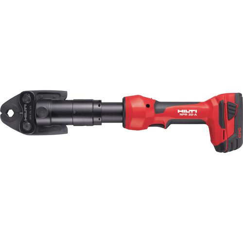 Elektrisches Crimpwerkzeug - NPR 32-A - HILTI - für Rohre / batteriebetrieben