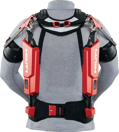 Passives Exoskelett - EXO-S - HILTI - obere Extremitäten / für Arbeiten in großen Höhen / zur Reduzierung der Muskelermüdung