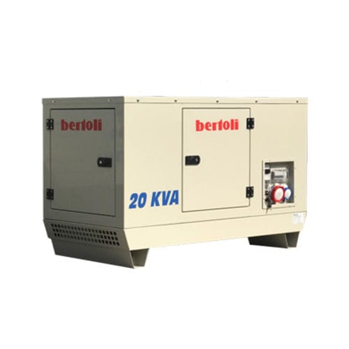 Diesel-Stromaggregat - Bertoli - dreiphasig / einphasig / luftgekühlt