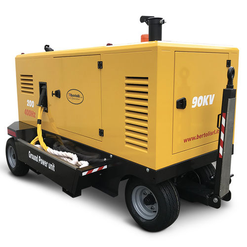 Diesel-Stromaggregat - D-AC90 - Bertoli - dreiphasig / schleppbar / 400 Hz