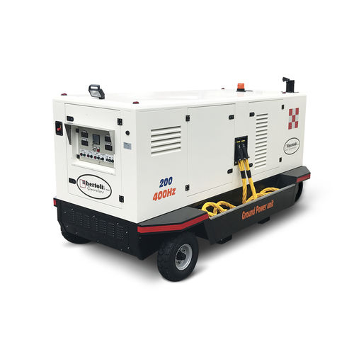 Diesel-Stromaggregat - D-AC140 - Bertoli - dreiphasig / schleppbar / 400 Hz
