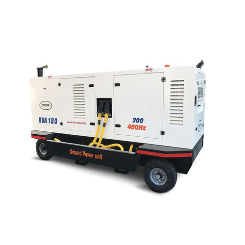 Diesel-Stromaggregat - D-AC180 - Bertoli - dreiphasig / schleppbar / 400 Hz
