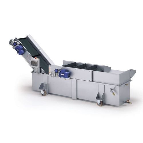 Bandförderer - NV - DK technologies - pneumatisch / für Materialumschlag / Kühlung
