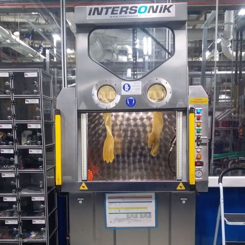 Sprühwaschanlage - Manuwash - INTERSONIK PARTS WASHING MACHINE CORP - manuell / Teile / kompakt