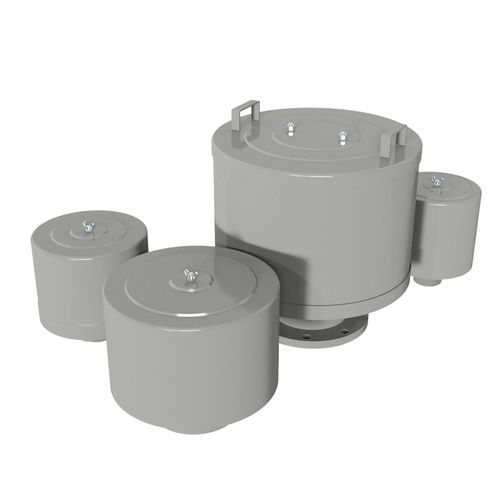 Schalldämpfer für Filter - 2G - SOLBERG Filtration - für Belüftung / für Gebläse / Standard