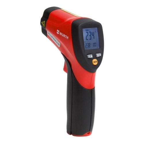 Infrarot-Thermometer - 071553 110 - Adolf Würth GmbH & Co. KG - mit Digitalanzeige / mit Laserpointer / mobil