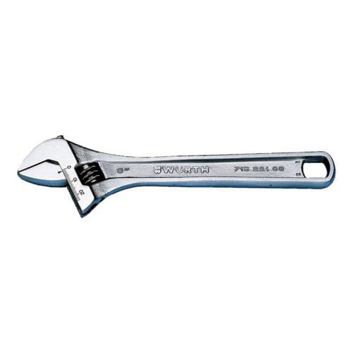 Chrom-Rollgabelschlüssel - 0715221 series - Adolf Würth GmbH & Co. KG - mit versetzten Köpfen / regelbar