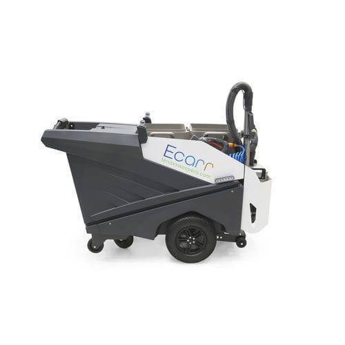 Handgeführte Kehrmaschine - Ecarr - Tenax International S.p.A. - elektrisch / manuell / Straßen