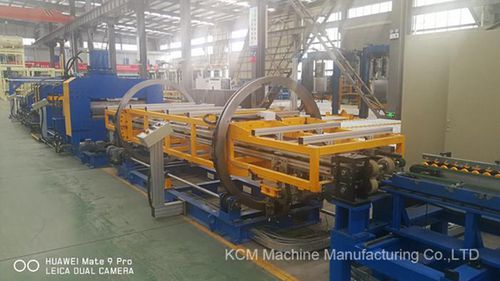 Profilieranlage für Metallrohre - KCM Machinery Manufacturing - automatisch / Stanzen
