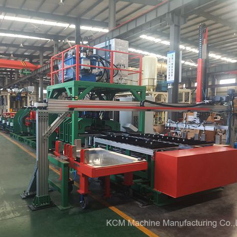 Profilieranlage für Türplatten - KCM Machinery Manufacturing - für Türrahmen / automatisch / Stanzen