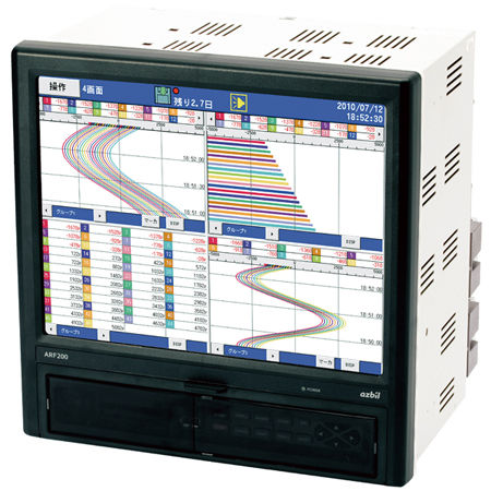 Papierloser Rekorder - ARF100 - Azbil Europe NV - digital / Temperatur / Druck