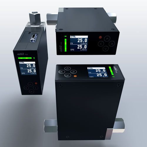 Thermischer Massen Durchflussregler - F4Q - Azbil Europe NV - für Gas / für Stickstoff / für Luft