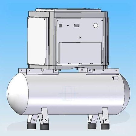 Kolbenkompressor - DENTAL DRY SL 100 C4 - ALCONAIR - Luft / mit Elektromotor / stationär