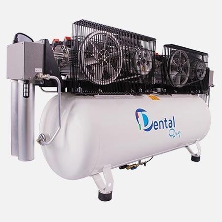 Kolbenkompressor - DENTAL DRY 100 C8 - ALCONAIR - Luft / elektrisch / stationär