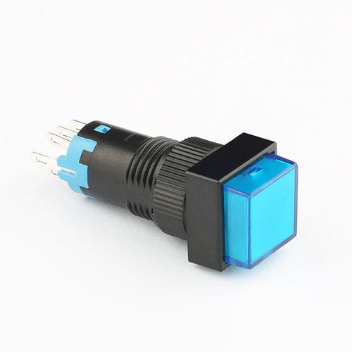 IP40-Drucktaster - AD12 series - Shanghai Yongxing Electronic Switch Co.,Ltd - beleuchtet / für Schalttafeleinbau / LED