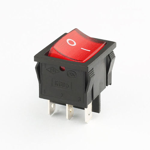 Wippschalter -  KCD5-12-CA1B-B-R-01 - Shanghai Yongxing Electronic Switch Co.,Ltd - SPDT / IP40 / CQC