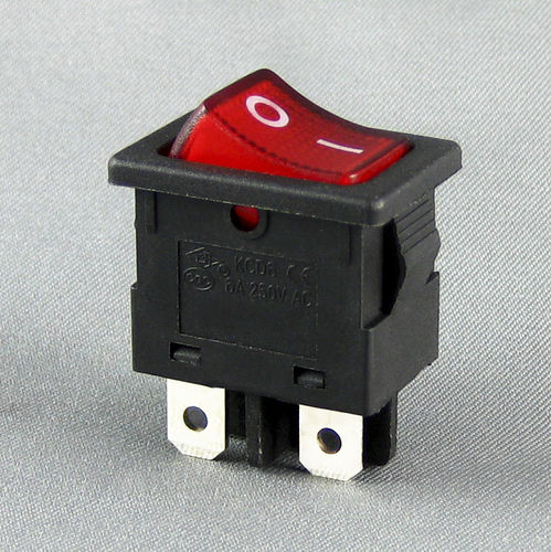 Wippschalter - KCD6 series - Shanghai Yongxing Electronic Switch Co.,Ltd - einpolig / IP40 / CQC