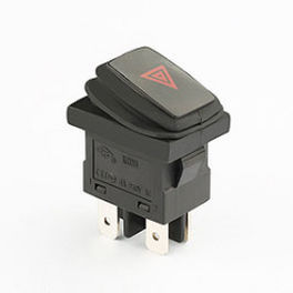 Wippschalter - KCD6-21-FB1B-B-B-172 - Shanghai Yongxing Electronic Switch Co.,Ltd - bipolar / wasserdicht / CQC