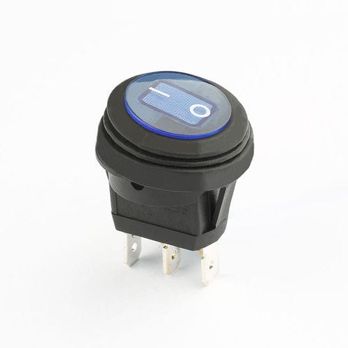 Wippschalter - KCD8-11-FB1A-B-S-01 - Shanghai Yongxing Electronic Switch Co.,Ltd - einpolig / wasserdicht / CQC