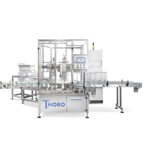 Dreh-Schraubverschlussanlage - THORO - Shemesh Automation Ltd - automatisch / Multicontainer / für Plastik-Schraubdeckel