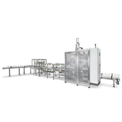 Kartonpacker mit oberer Öffnung - RELENTLESS - Shemesh Automation Ltd - vollautomatisch / für Schachteln / für Karton