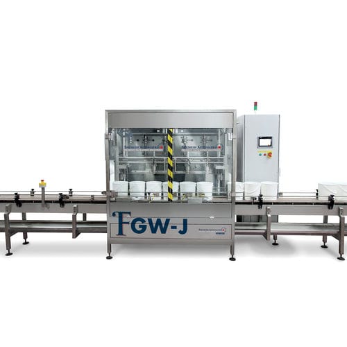 Abfüllmaschine mit elektronischem Dosiersystem - FGW-J - Shemesh Automation Ltd - automatisch / für Flaschen / Multicontainer