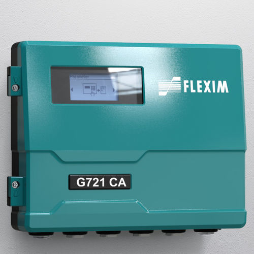 Ultraschall-Durchflussmesser - FLUXUS G721 CA - EMERSON - FLEXIM - Volumen / für Luft / für Druckluft