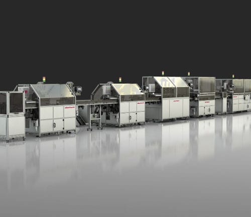 Automatische Produktionsanlage - Eberhard AG Automations- und Montagetechnik - modular