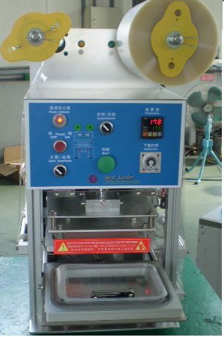 Automatische Versiegelmaschine - FS series - Enfound enterprise co.,ltd - halbautomatisch / für Schalen