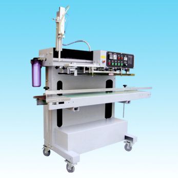 Lineare Siegelmaschine - Enfound enterprise co.,ltd - halbautomatisch / für Säcke / für Verpackung